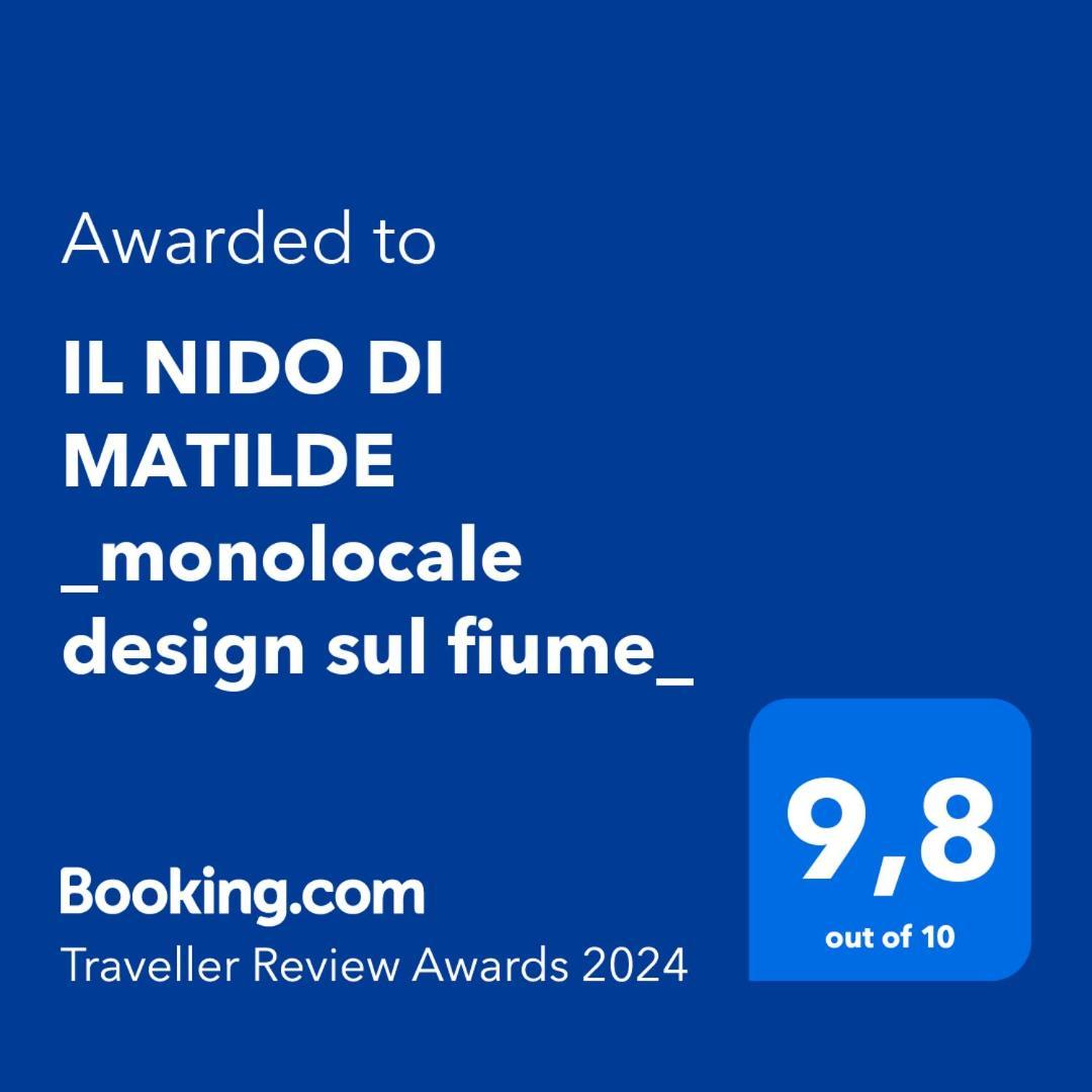 Apartament Il Nido Di Matilde _Monolocale Design Sul Fiume_ Rossena Zewnętrze zdjęcie