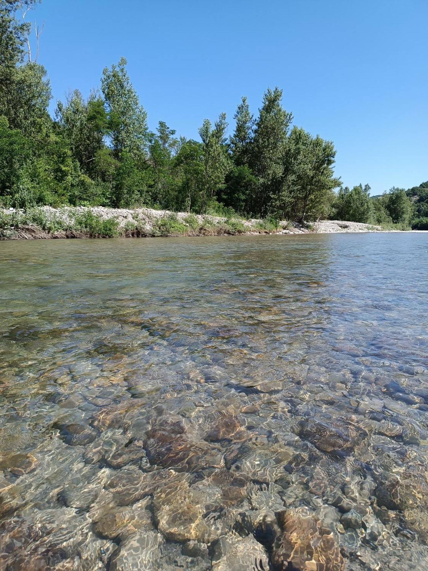 Apartament Il Nido Di Matilde _Monolocale Design Sul Fiume_ Rossena Zewnętrze zdjęcie